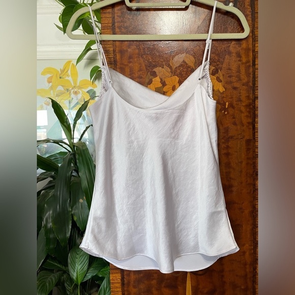 Aritzia Wilfred‎ Allusion Camisole Light White Violet Size M - Picture 4 of 9